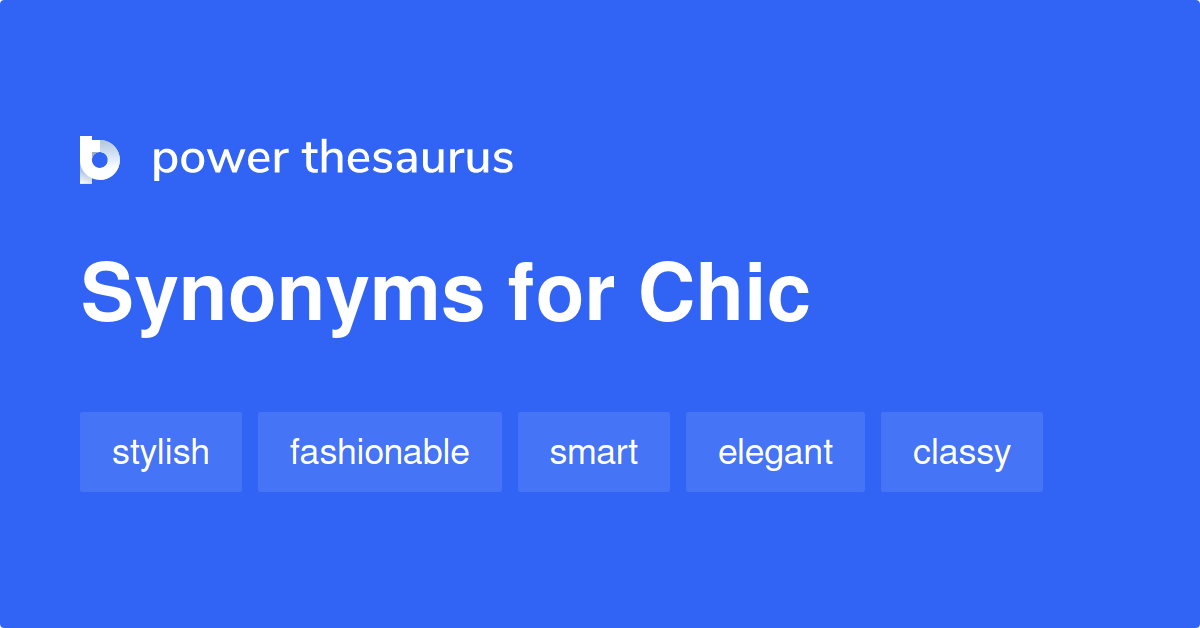 chic synonym