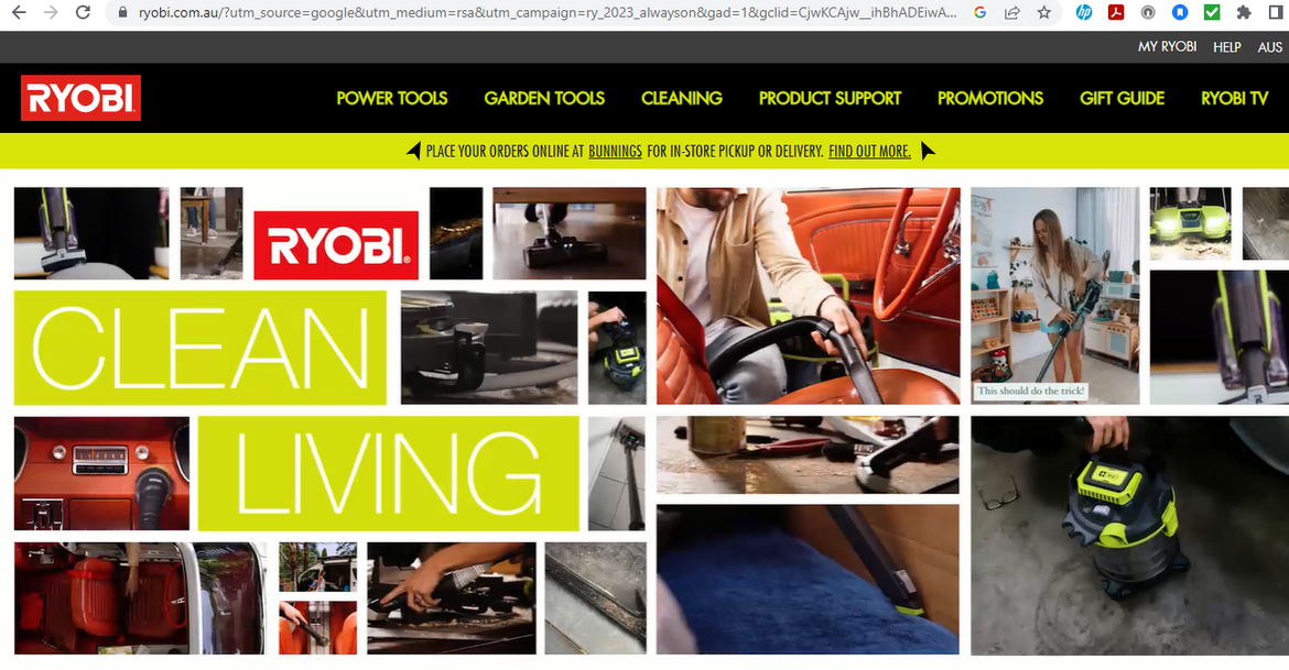 ryobi register warranty australia