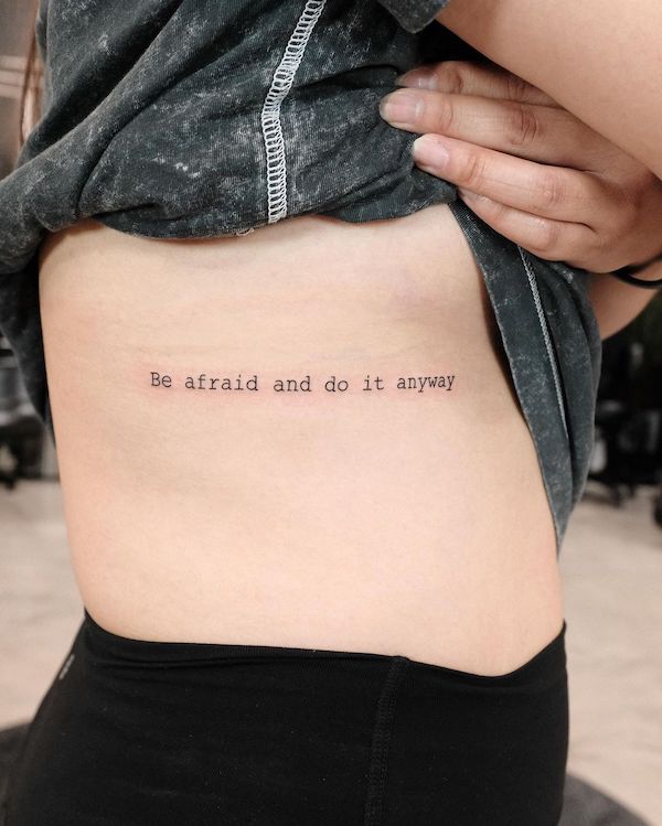 inspirational tattoo phrases