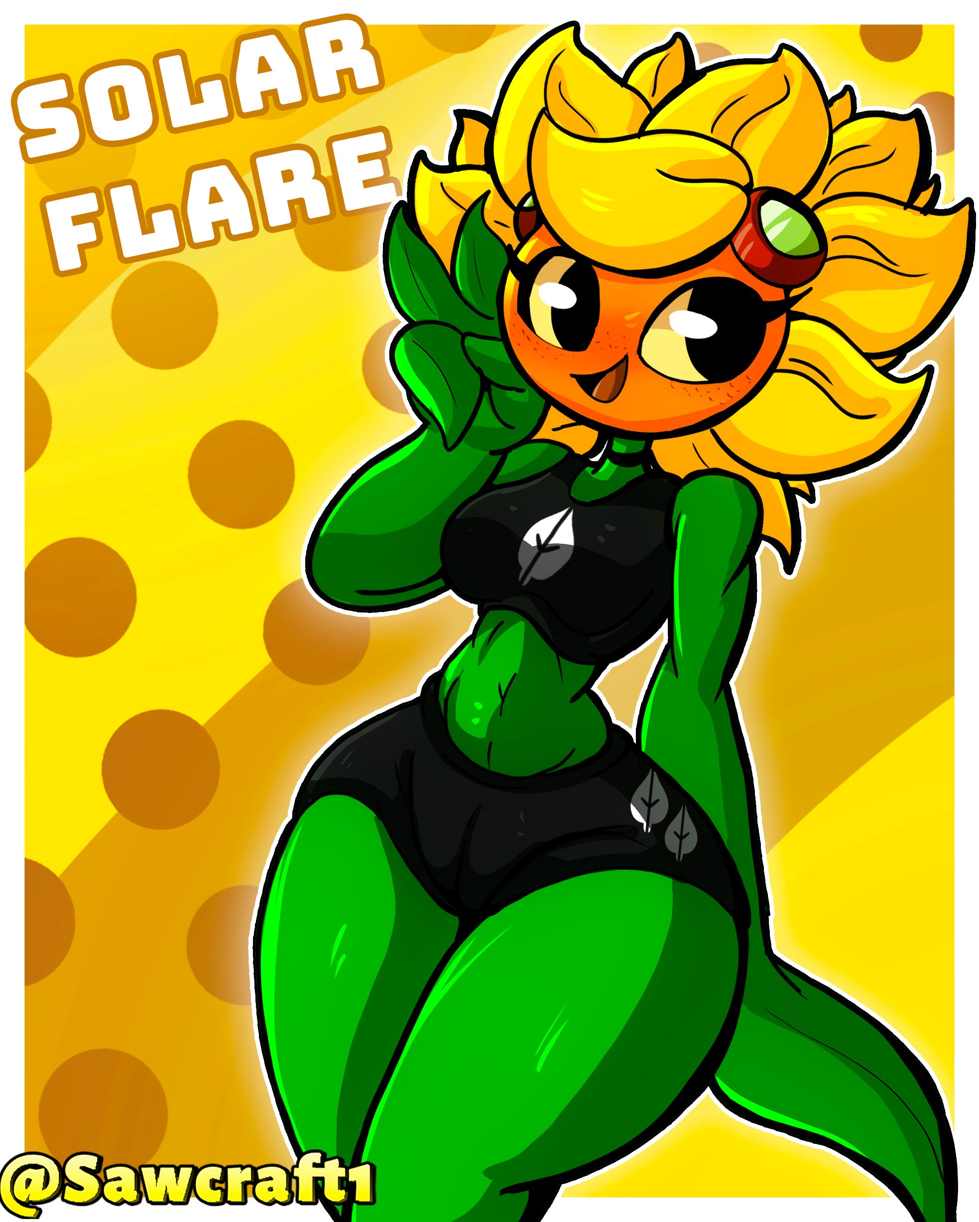 pvz solar flare fanart