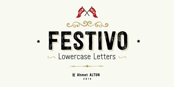 festivo letters