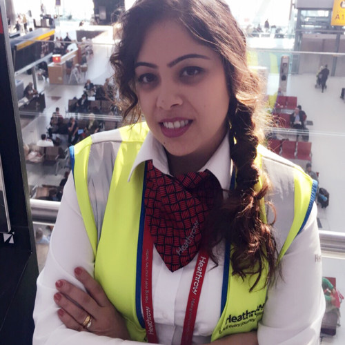 heathrow female security officer