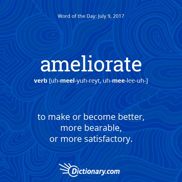 define ameliorate