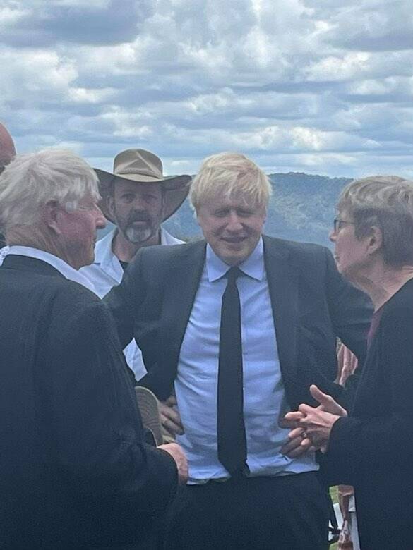 boris johnson muswellbrook