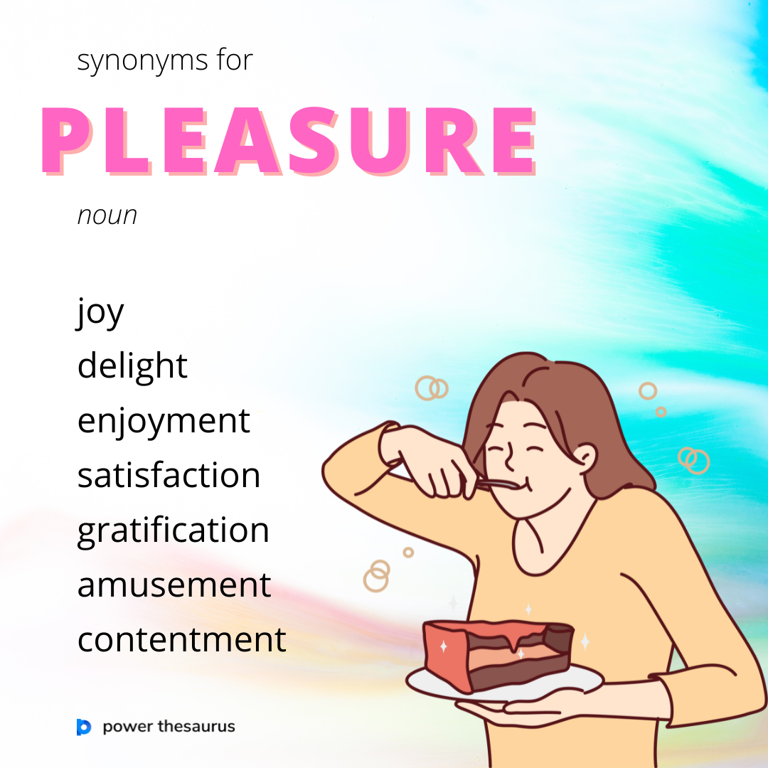 pleasure thesaurus