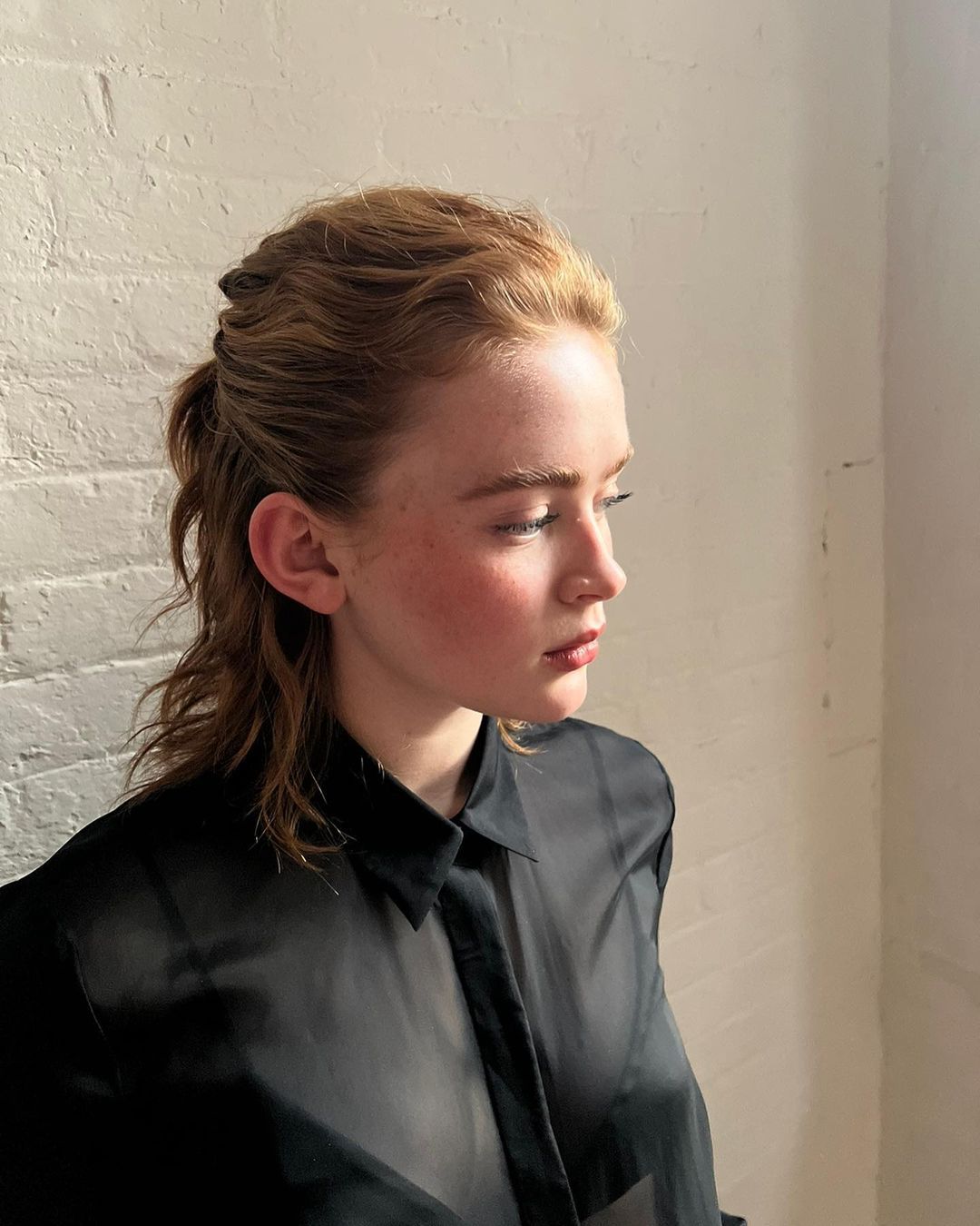 sadie sink haircut