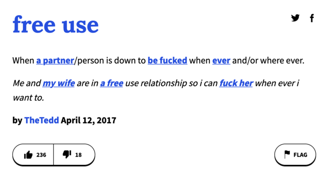 free use urban dictionary