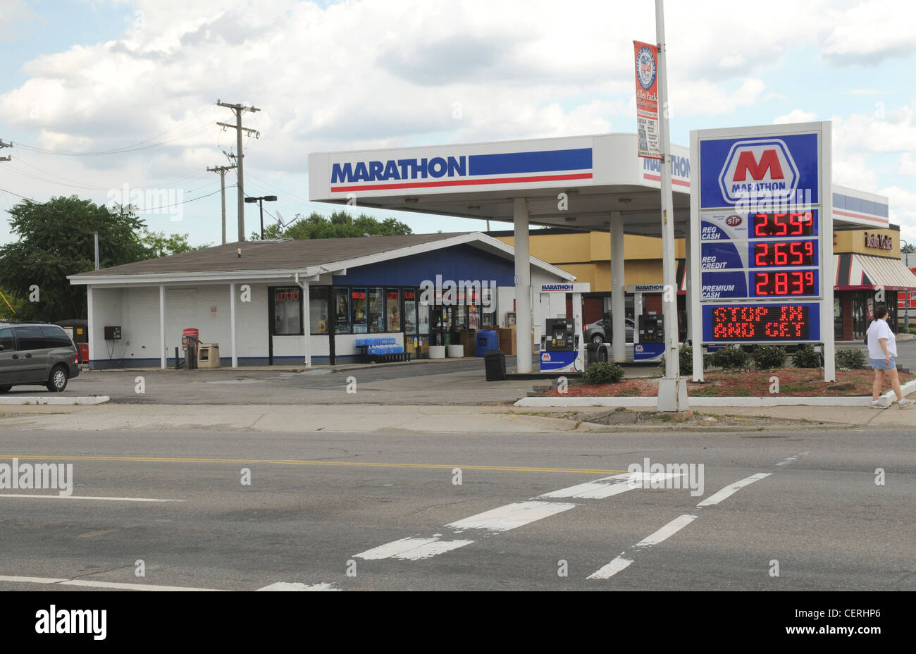 marathon gas stations in michigan