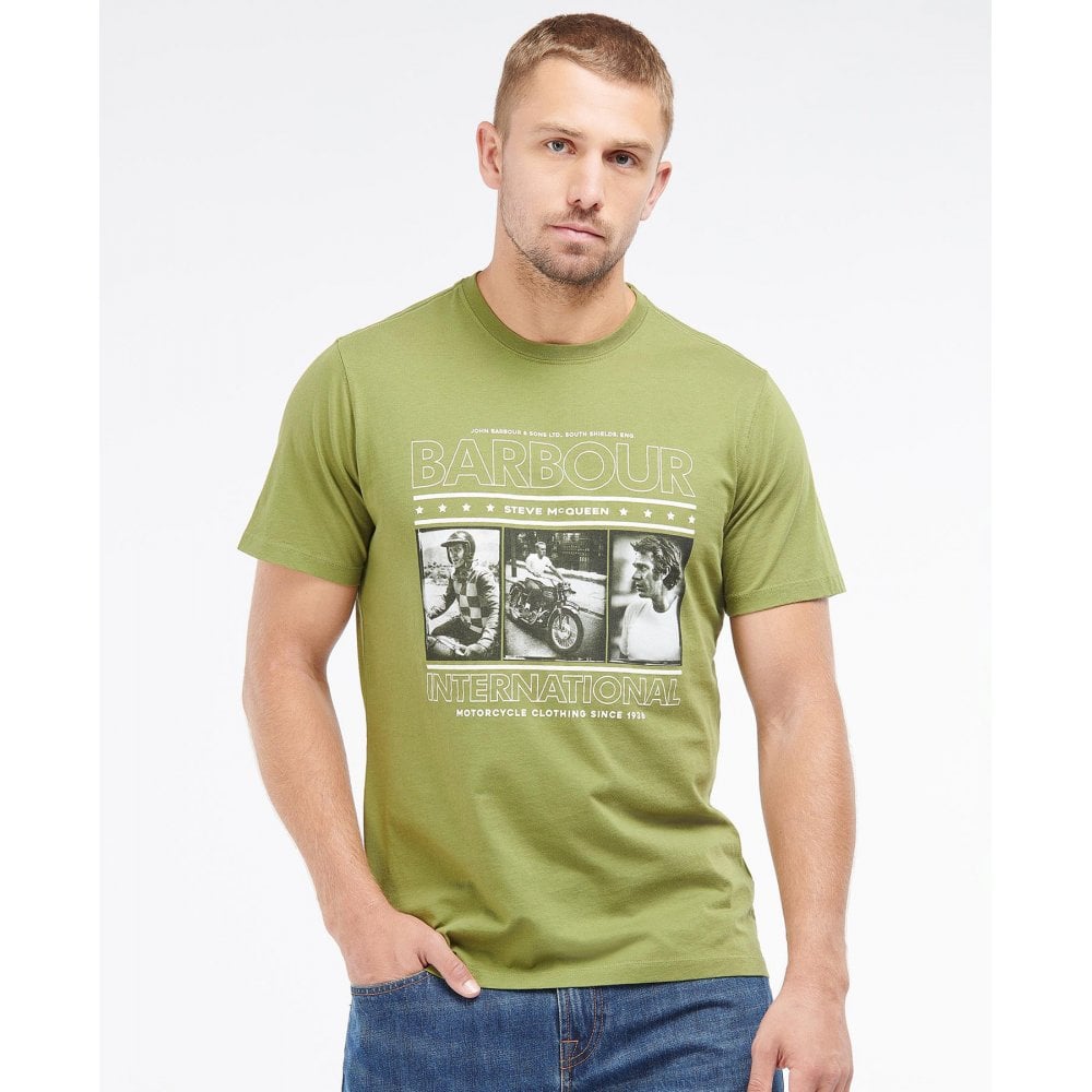 barbour steve mcqueen t shirt