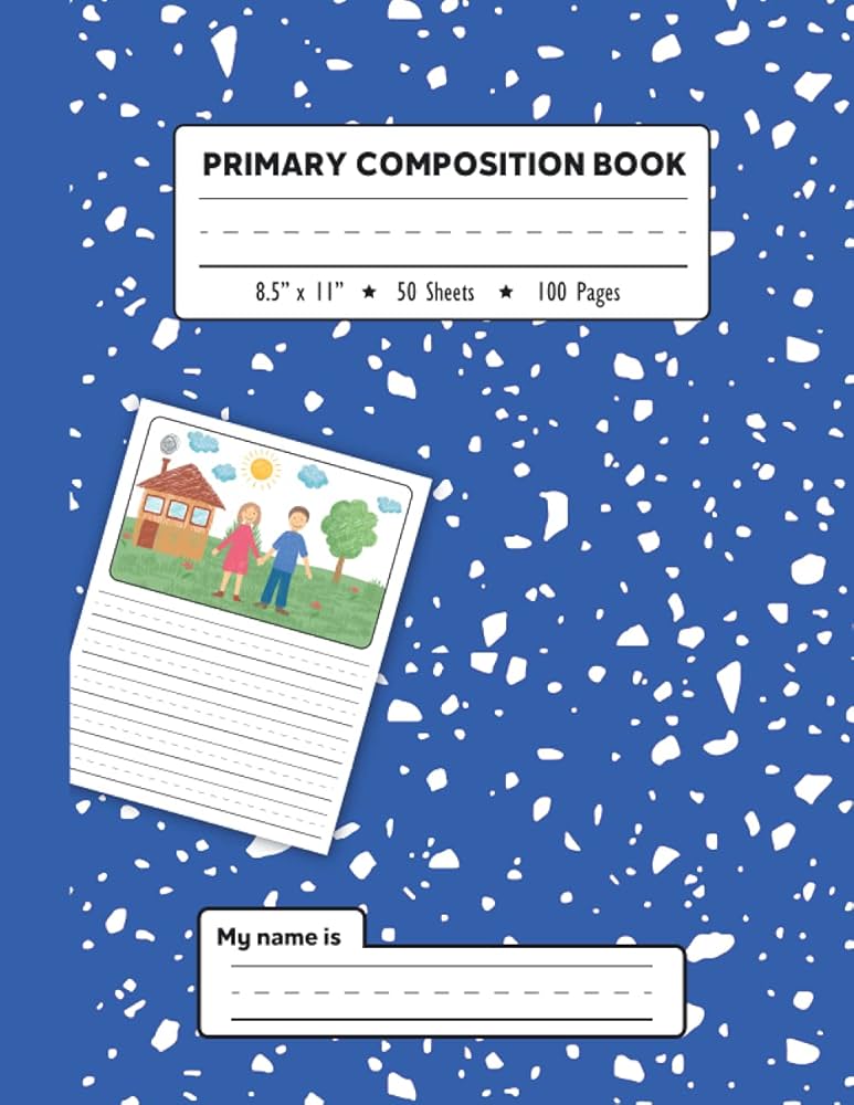 primary composition notebook