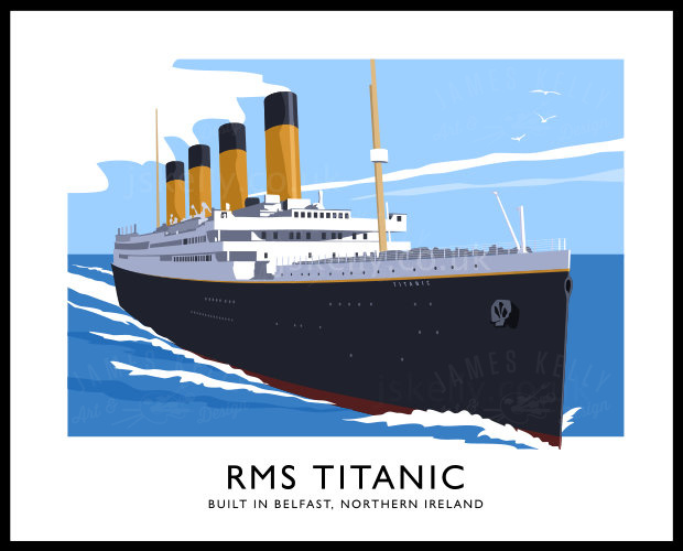 rms titanic poster