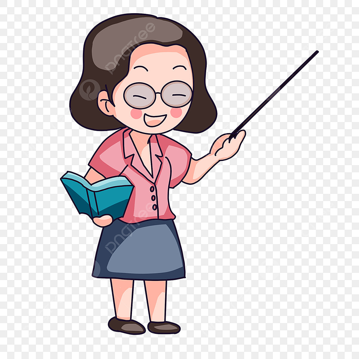 cartoon teacher clipart