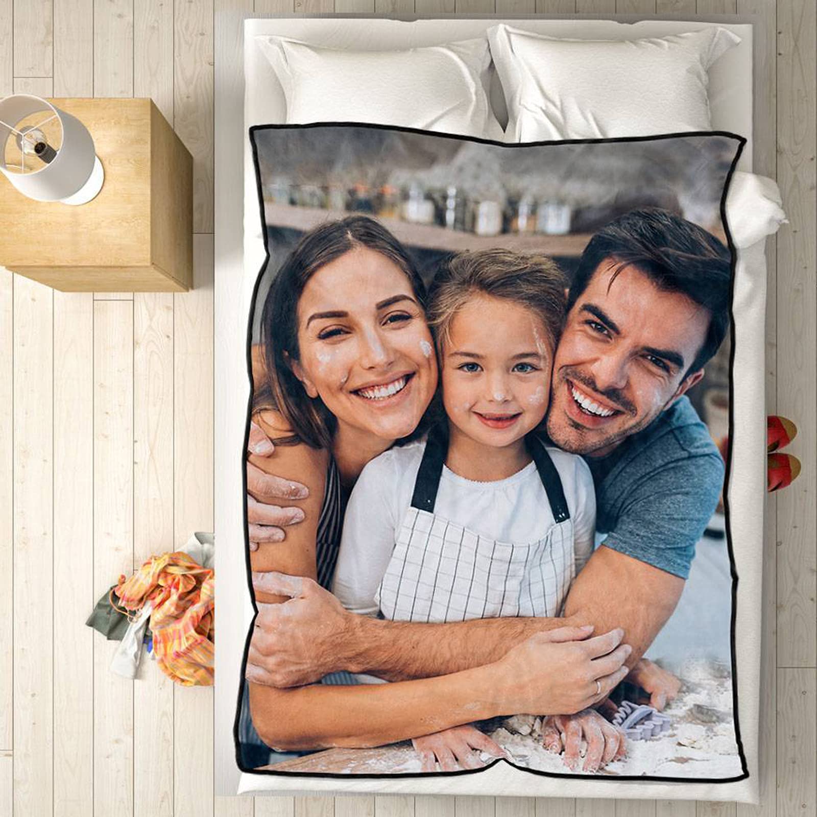 picture blankets personalized