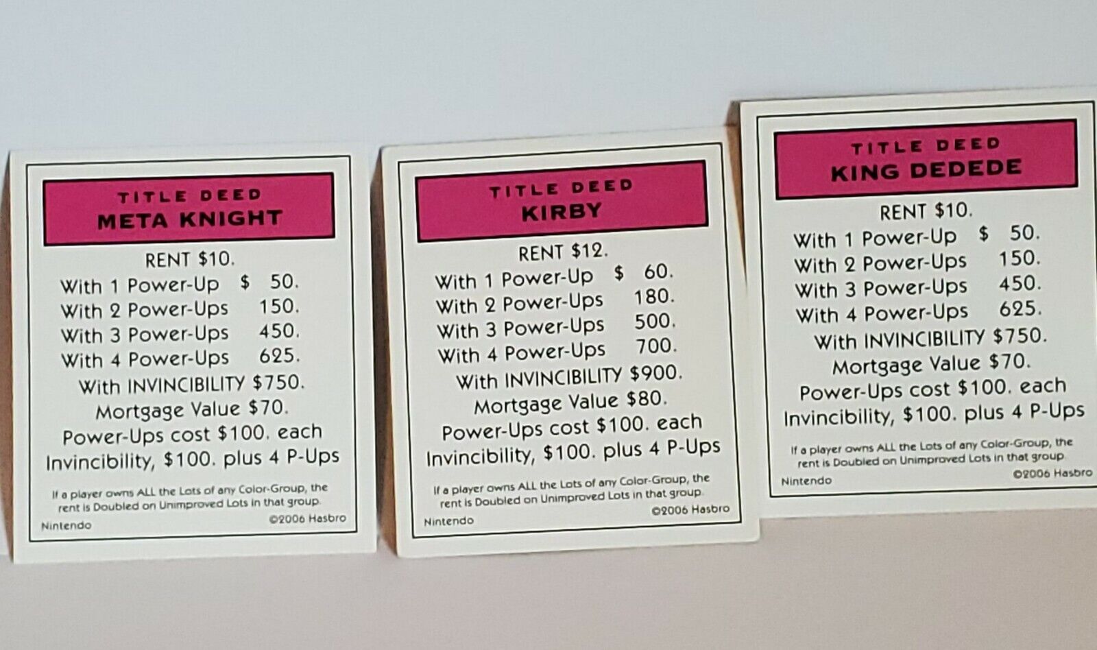 monopoly pink properties