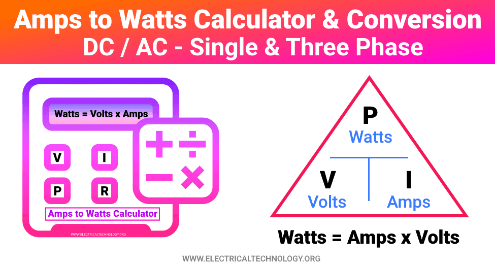 13 amps in watts