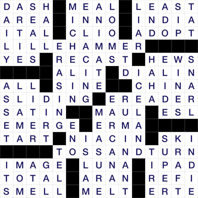 bandleader shaw crossword clue