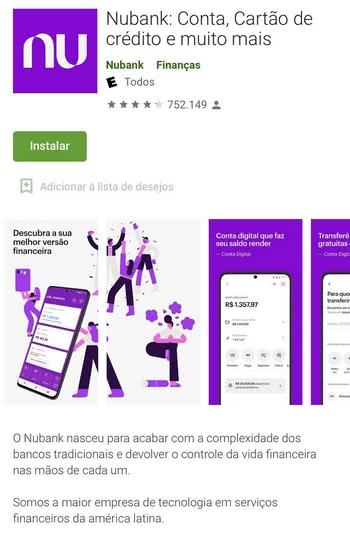 nubank playstore