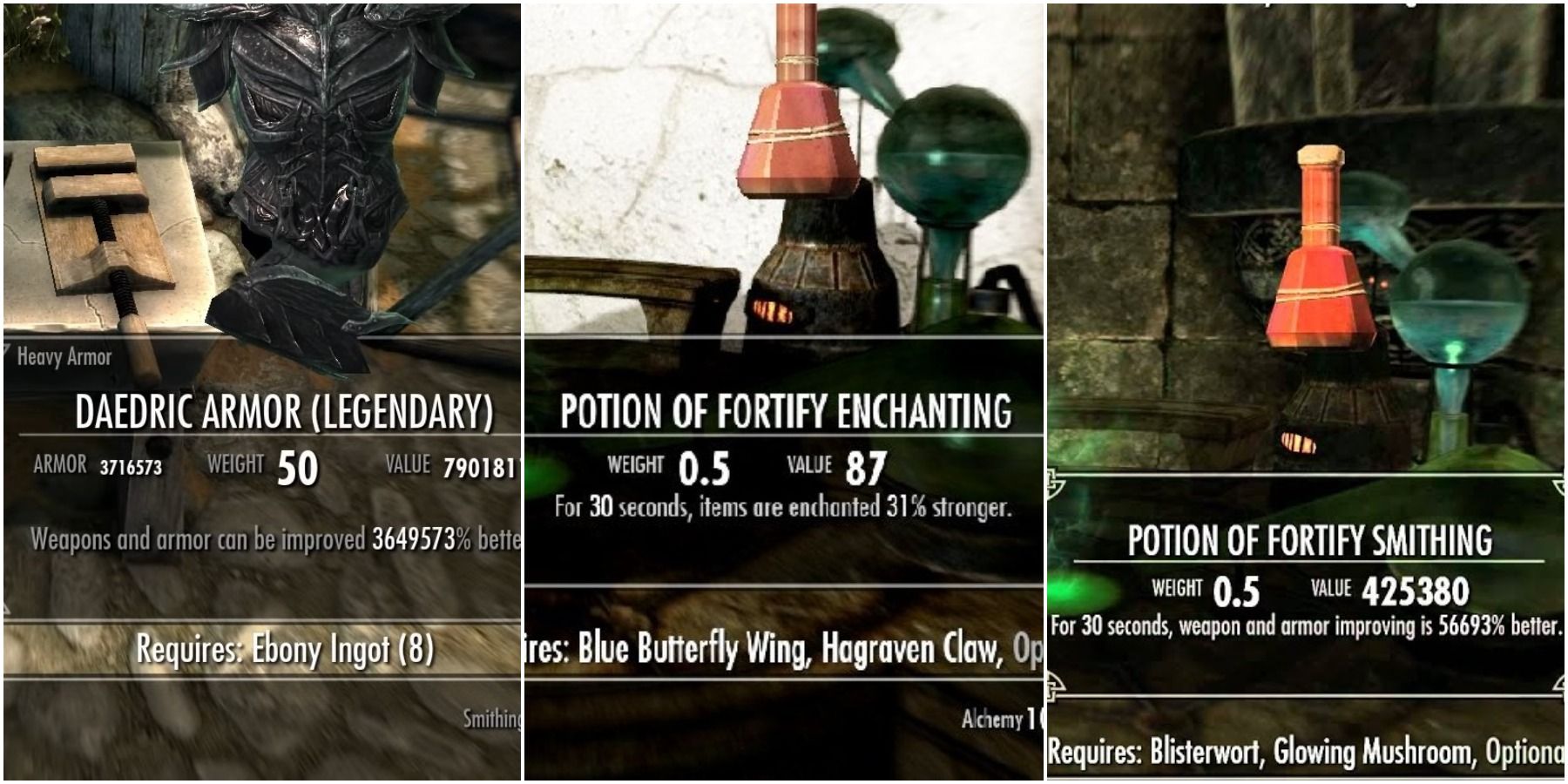 skyrim smithing potion