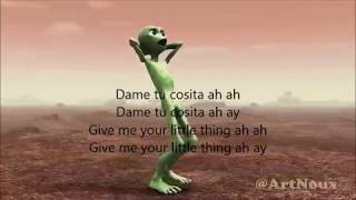 dame tu cosita english lyrics