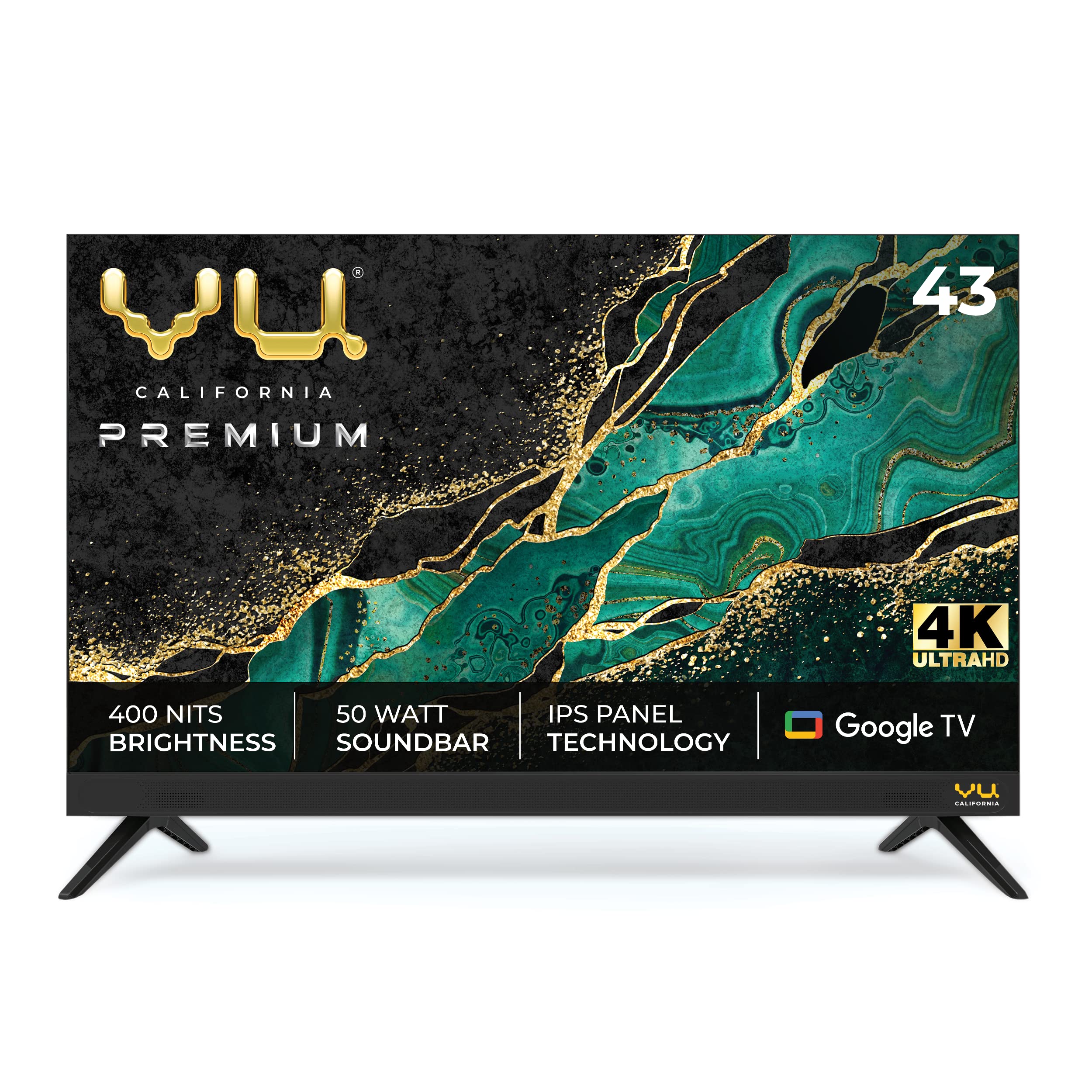 vu tv 43 inch display price