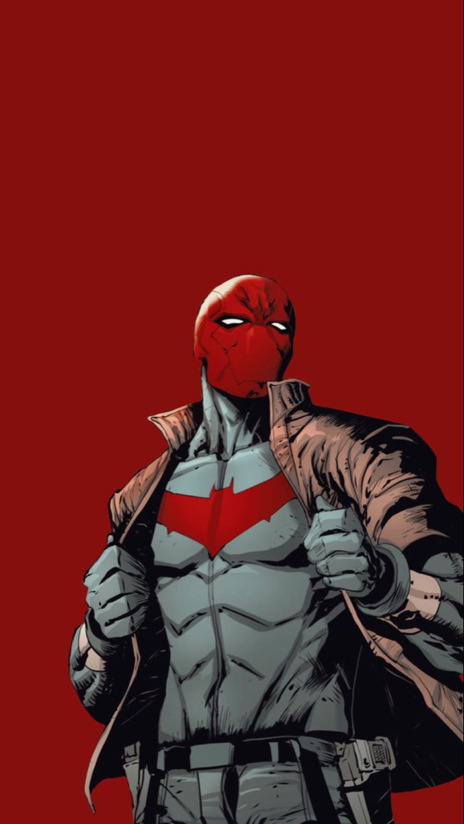 red hood wallpaper phone