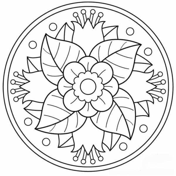 mandalas faciles