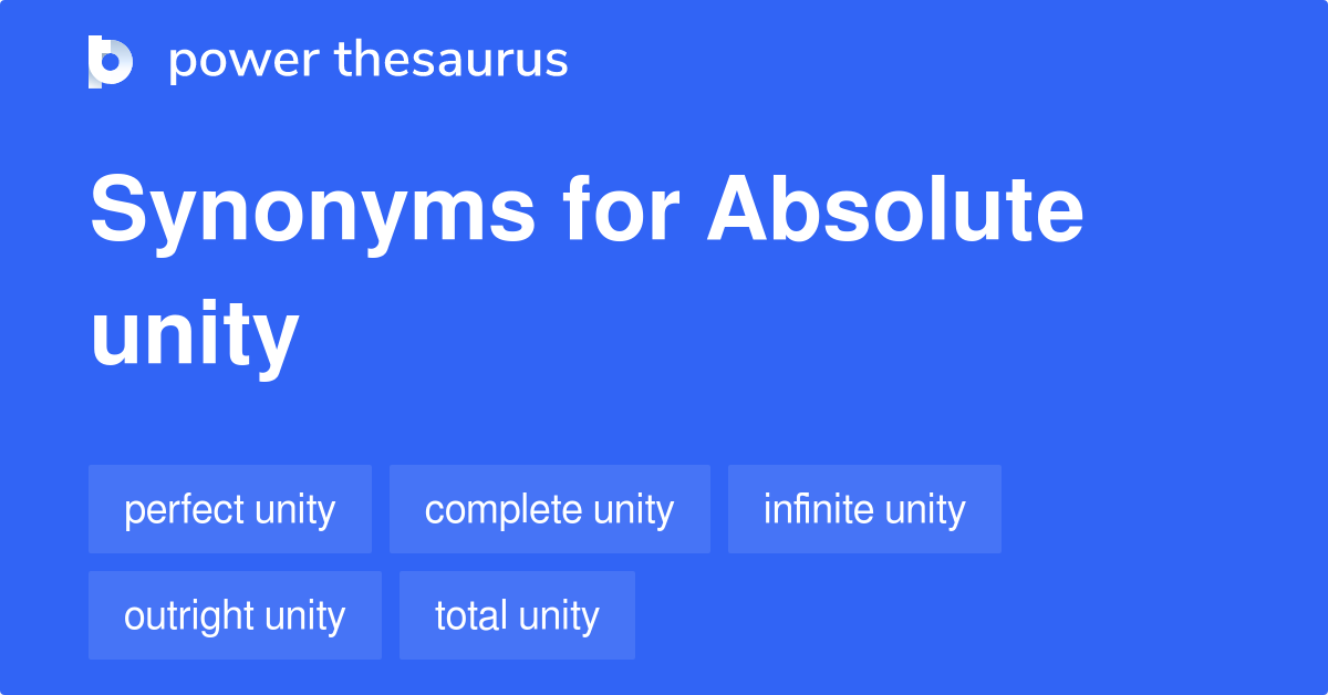 unity antonym