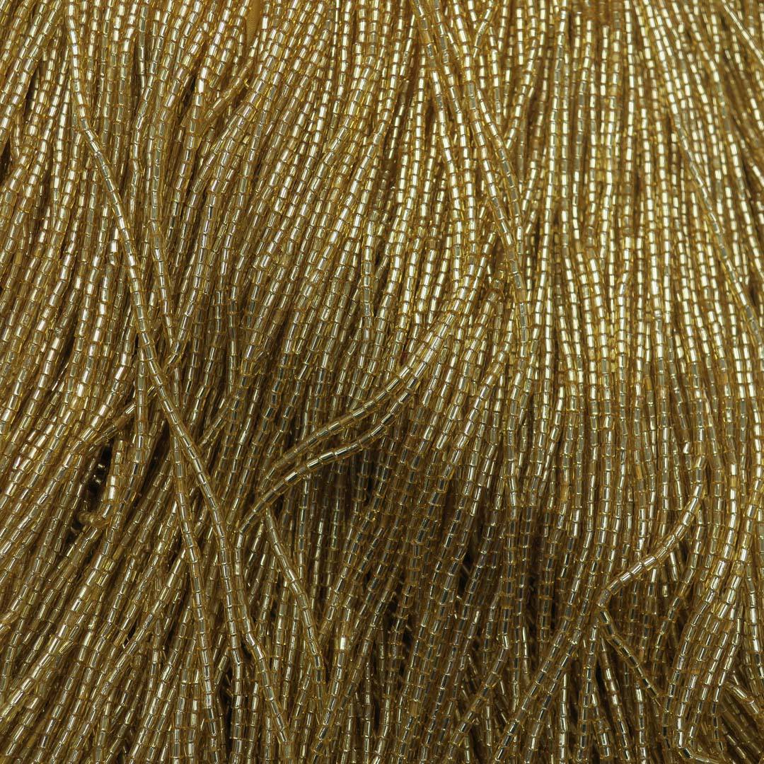 gold fringe material