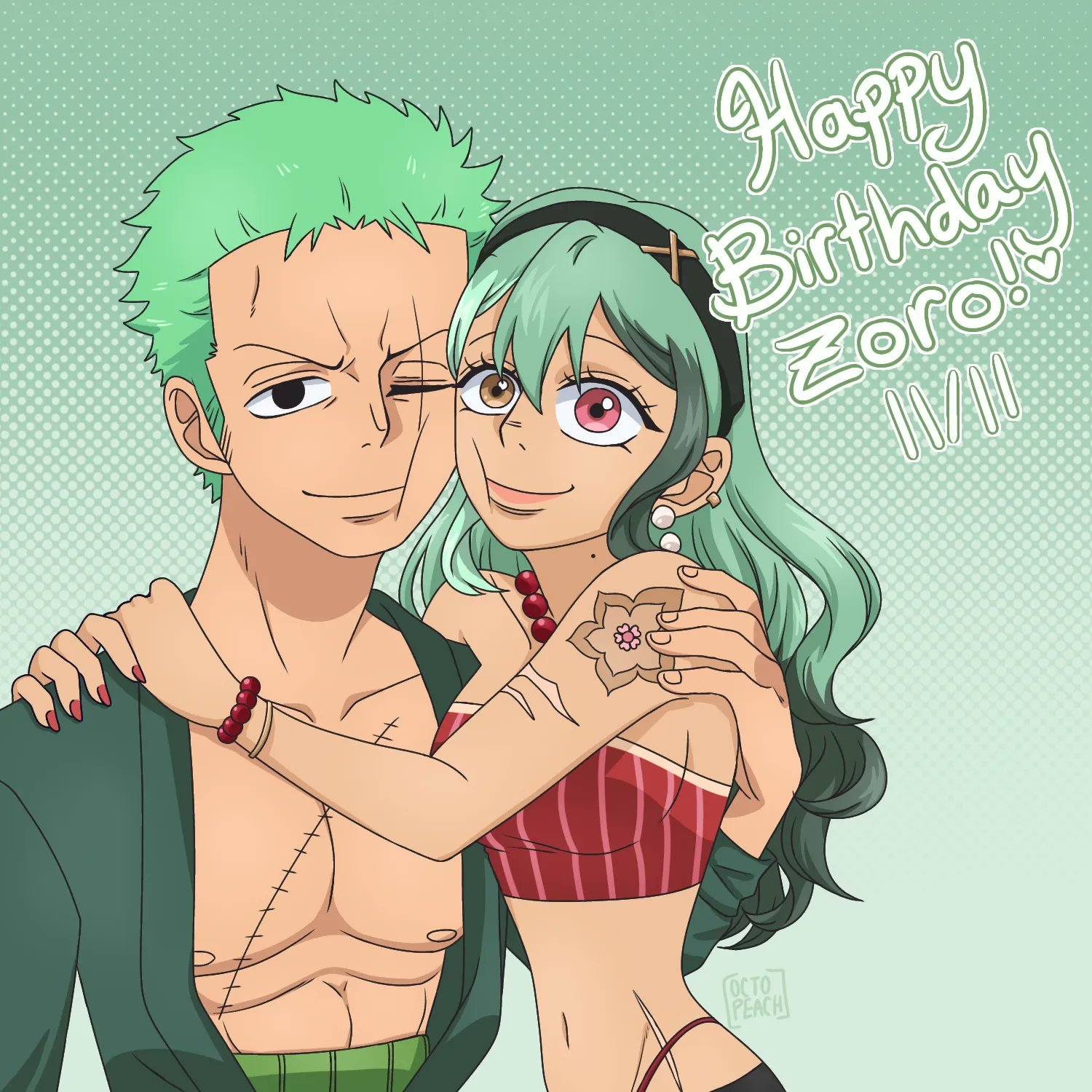 zoro x oc