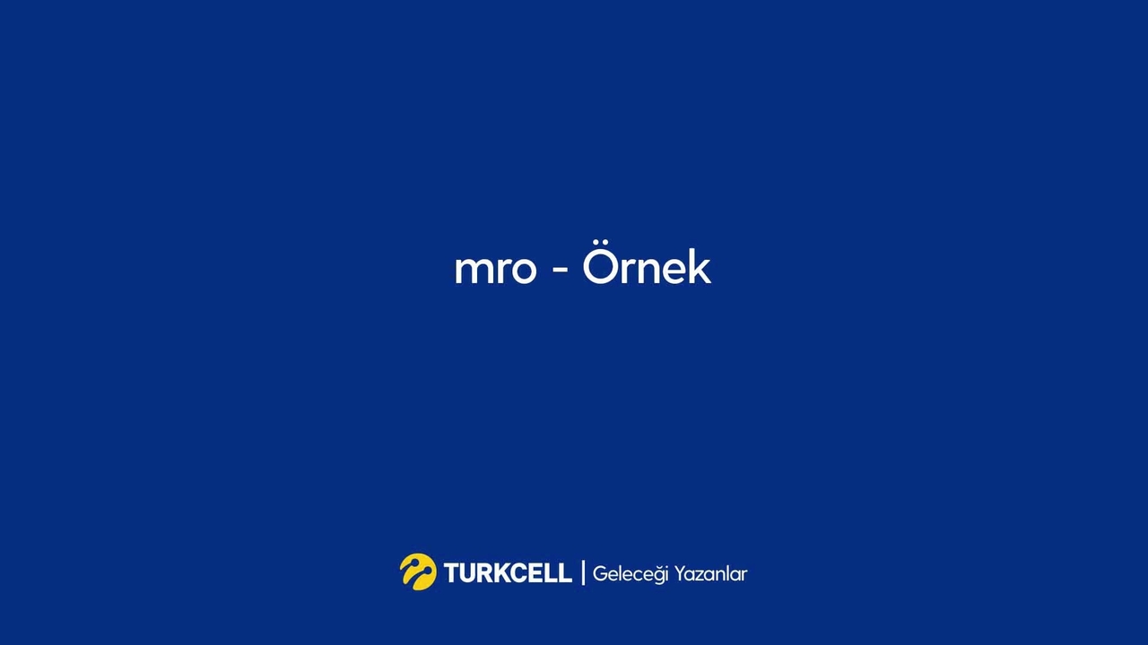 mro nedir