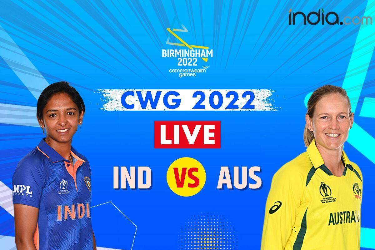 cwg india vs australia live score