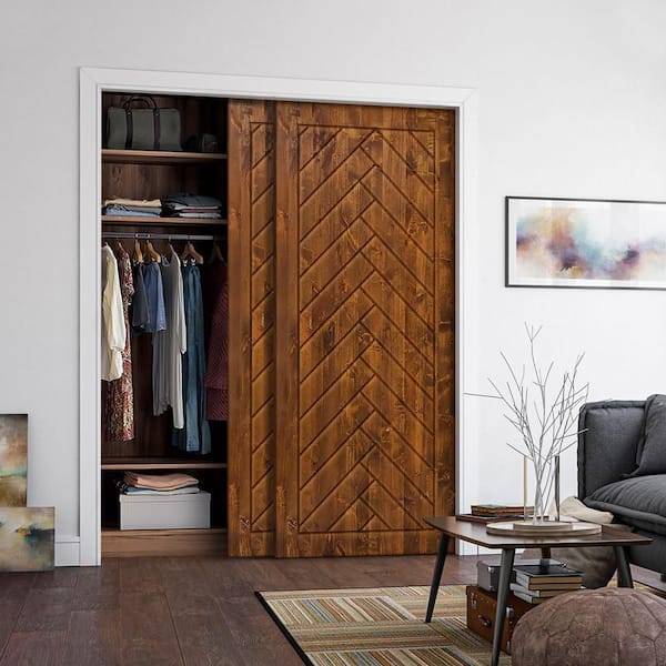 wood closet doors