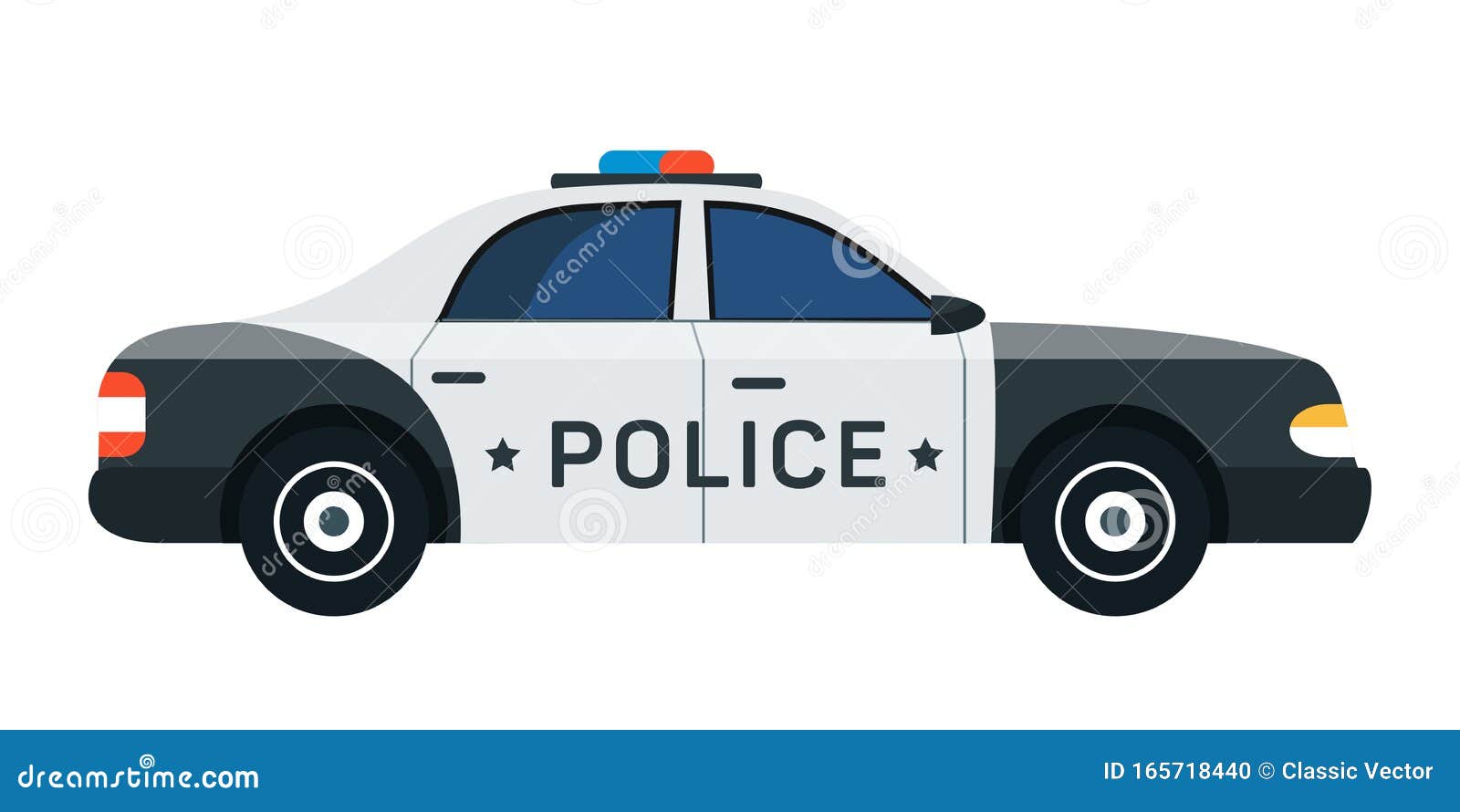 clipart cop car