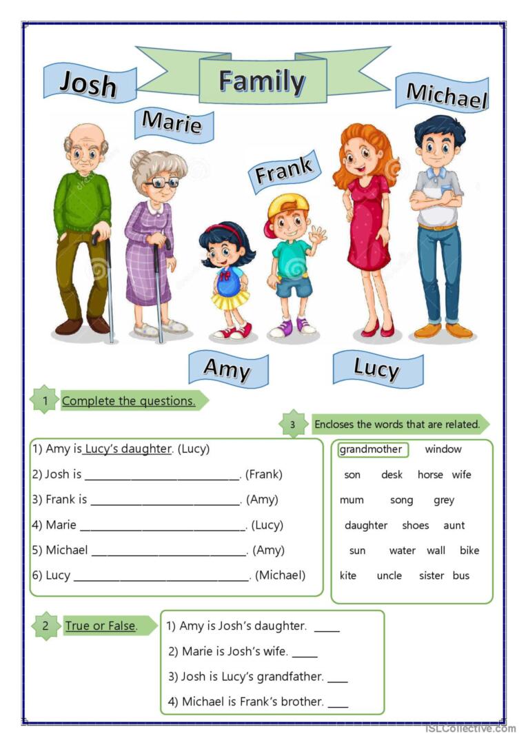 possessive s worksheet