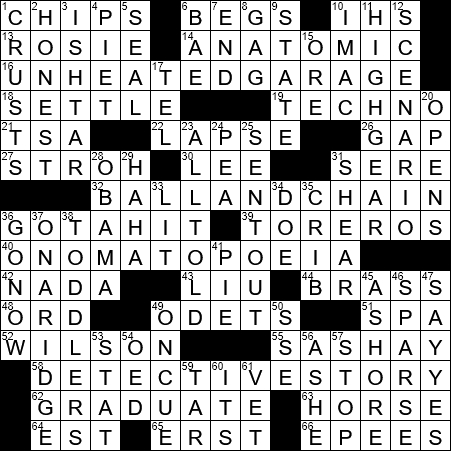 lapse crossword