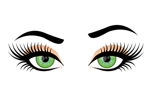 clip art lashes