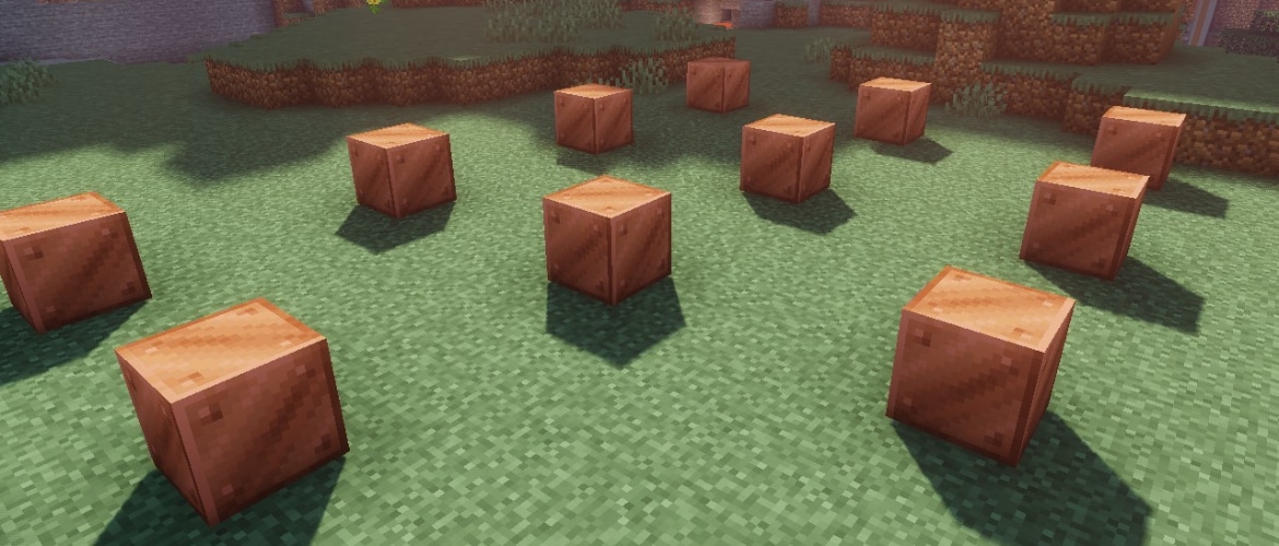 how to oxidize copper in minecraft