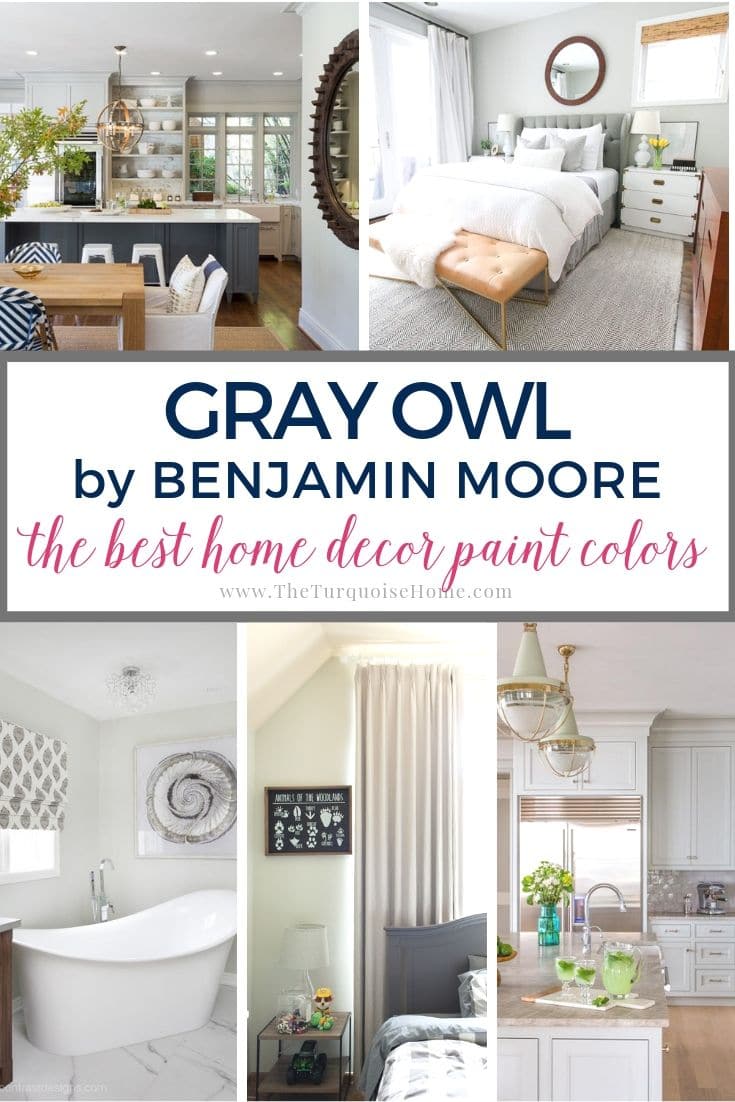 benjamin moore gray owl paint