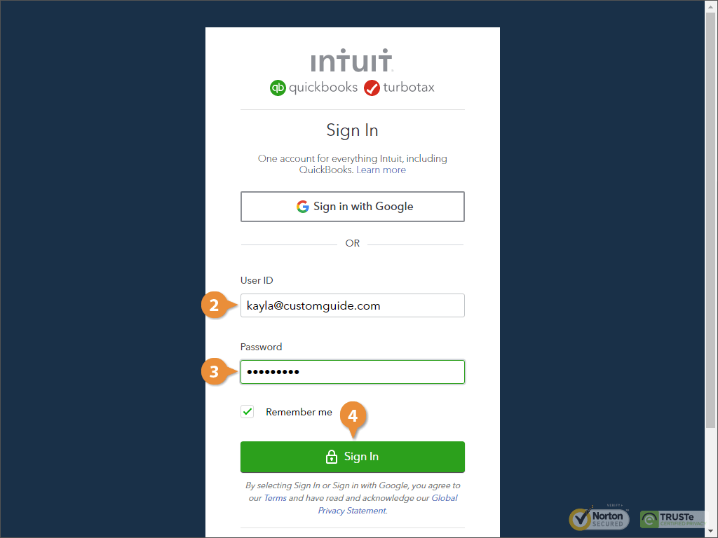 intuit qbo login