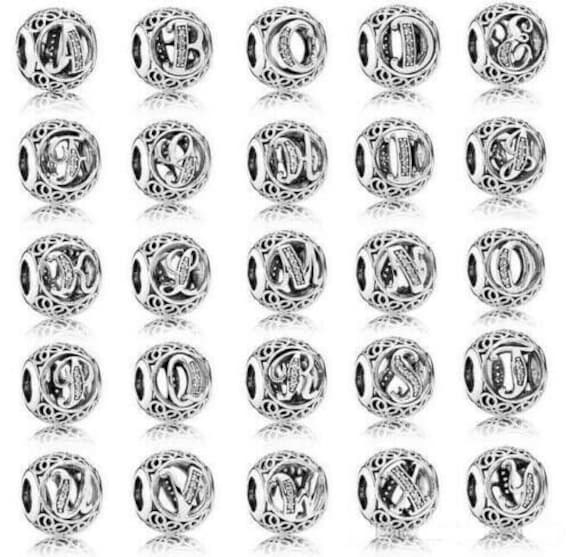 pandora initial charms uk