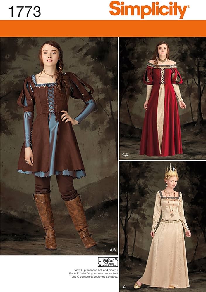 medieval dress sewing pattern