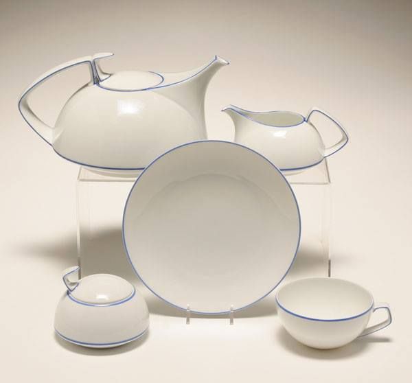 walter gropius tea set