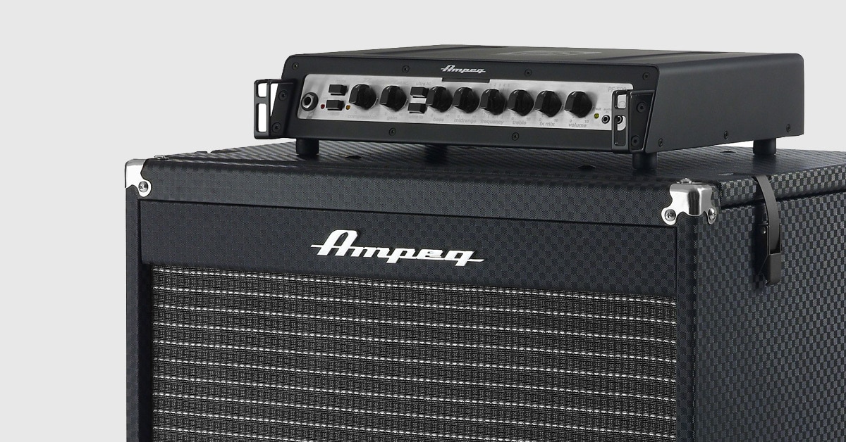 bass guitar and amp combo