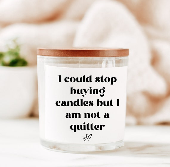 funny candle labels