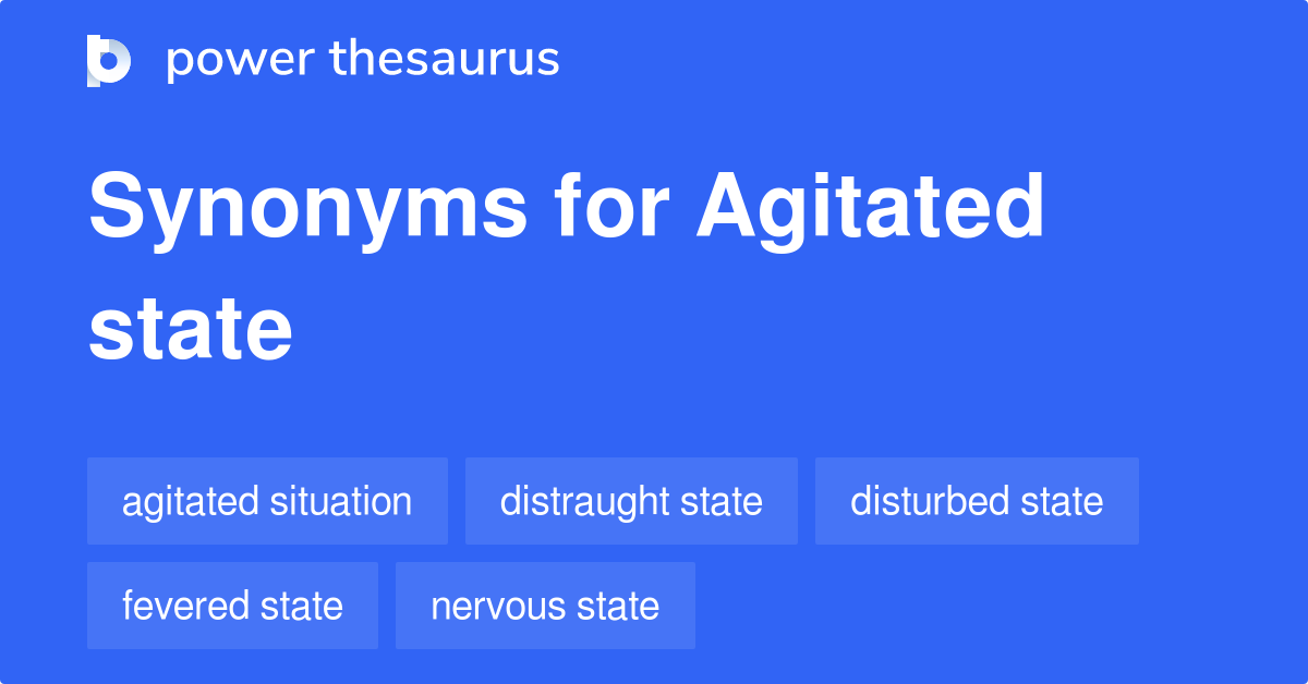 synonym for agitation