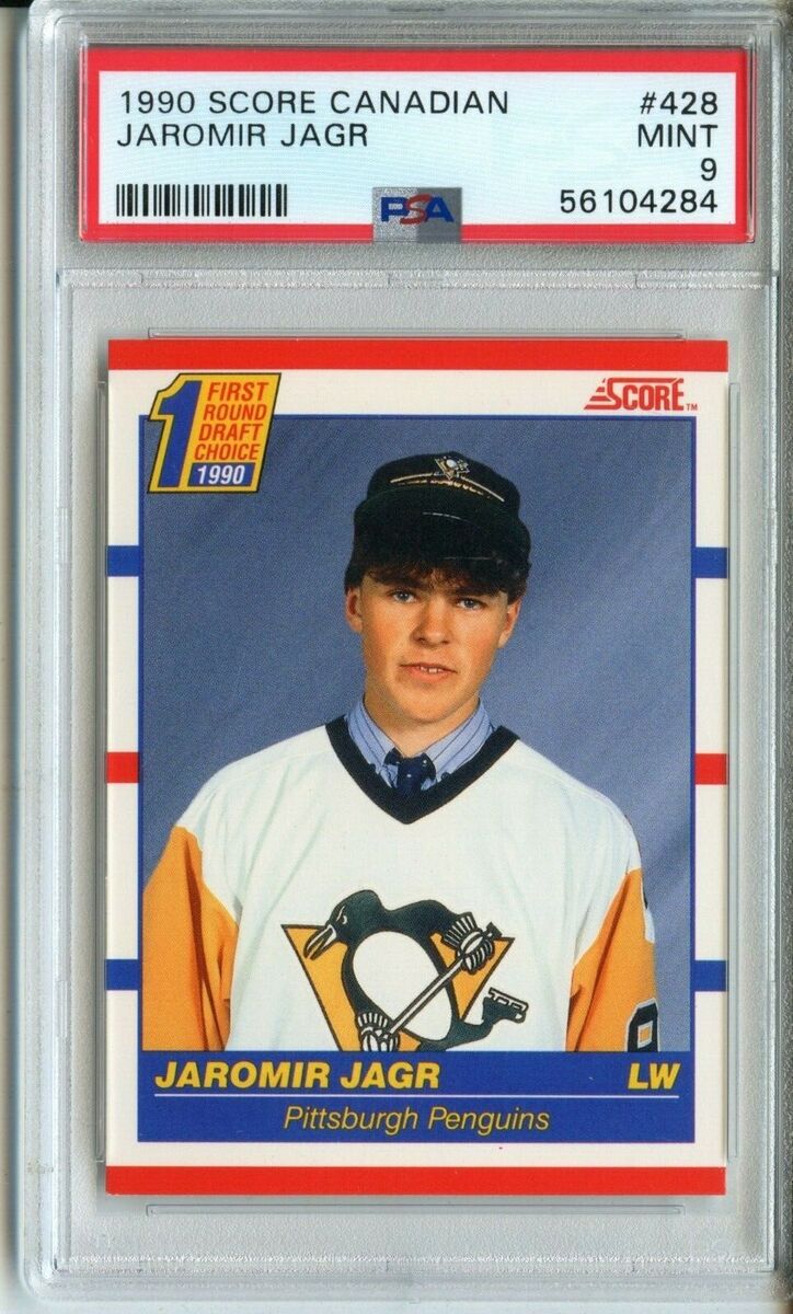 jaromir jagr rookie card worth