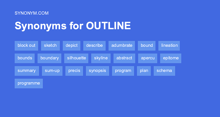 outline synonym