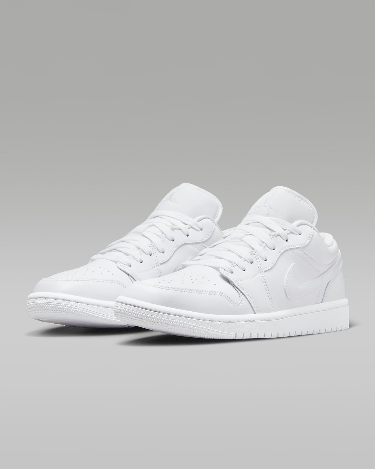 jordan 1 low white white