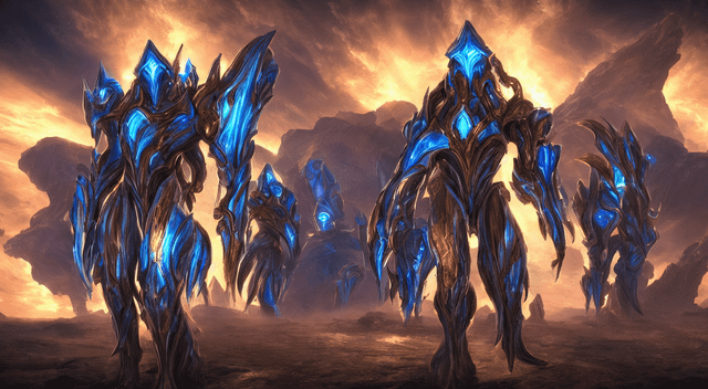 starcraft protoss art