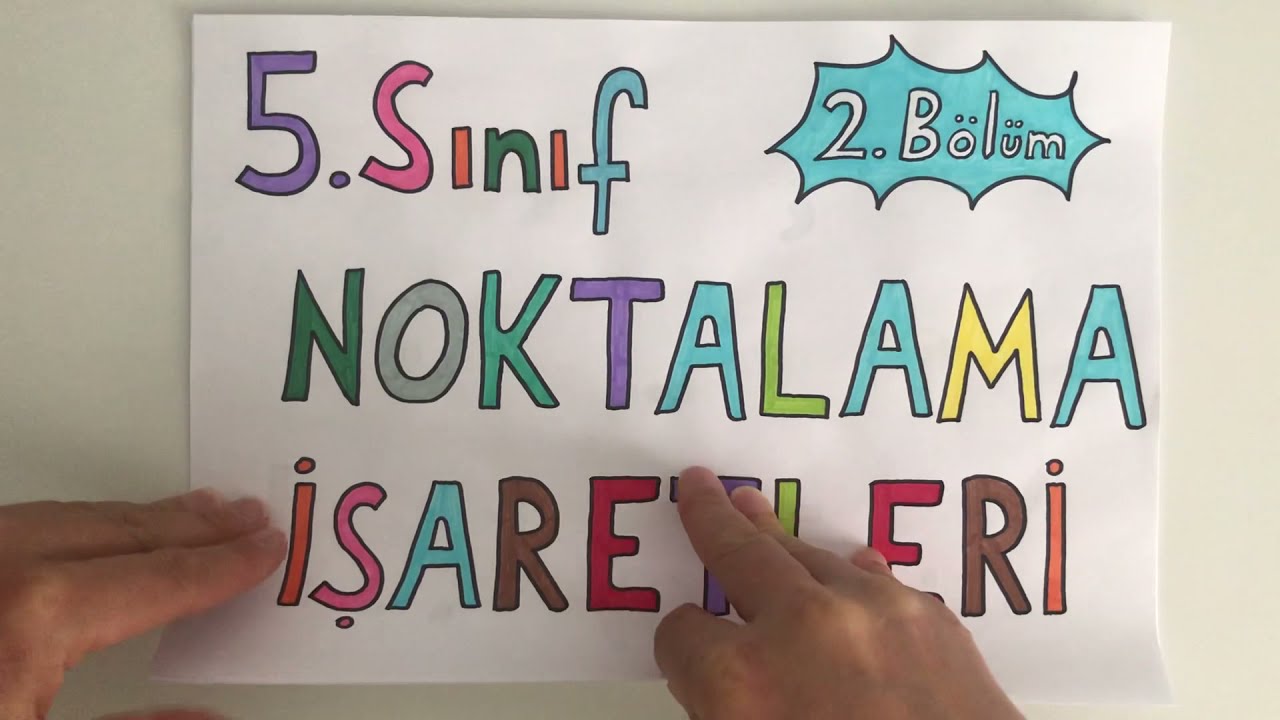 noktalama işaretleri kaç tanedir